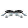 CURT 44-1/2" Safety Cables w/2 Snap Hooks - 5,000 lbs. - Vinyl Coated - 2 Pack [80151]