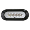 Scandvik Flush Mount Spreader Light - Black [41356P]