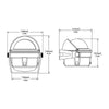 Ritchie B-80 Voyager Compass - Bracket Mount - Black [B-80]