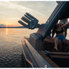 PTM Watersports ClampForce 3.0 Clamping Wake Board Rack - Pair - Silver [P13491-9010TEBCL]
