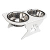 Deep Blue Marine Medium Starboard Dog Dish w/Bowls - 8" Tall [DT-M]
