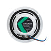 KICKER KM60 6.5" Marine Coaxial Speakers w/1/2" Tweeters - 4 OHM - White w/RGB LEDs [51KM604WL]