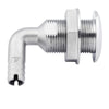 Whitecap 1-1/2" Duplex Stainless Steel 90 Degree Thru-Hull Fitting [6581X]