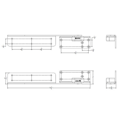TACO Command Ratchet Hinge - 18-1/2