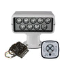 ACR RCL-100 LED White Searchlight w/URP-103 Wired Point Pad  URC-104 Master Controller [1978]