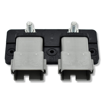 Bluewater Dual 12 Position Male Sealed Deutsch Connector Busbar - 5/16