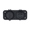 Bluewater Round Dual USB/USB-C Charger [3000-4001A]