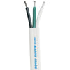 Ancor White Triplex Cable - 12/3 - White, Black, Green - Sold by the Foot [1313-FT]