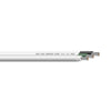 Sea-Dog 12/3 AWG Flat Triplex Wire - White/Green/Black - 100' [8012302]