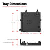 RAM Mount RAM No-Drill Laptop Mount f/'12-26 Ram 2500 + More [RAM-VB-178A-SW3]