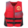 Full Throttle Men's Rapid-Dry Flex-Back Life Jacket - XL - Red/Black [142500-100-050-26]