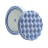 Lake Country Blue Finessing Waffle Pro Recessed Back Foam Pad 8" x 1.5" [WP-96800-LC]