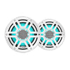 JL Audio M200 Marine Speakers 6.5" LED w/White Sport Grille [010-04753-02]