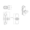 RAM Mount Double Socket Arm f/1" Ball [RAM-B-201U]