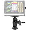 RAM Mount Heavy Duty Marine Electronics Mount w/Combination Pin-Lock Security Kit Short Arm [RAM-SG-D-111U-C]