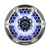DS18 HYDRO 6.5" 2-Way Marine Speakers w/RGB LED Lights 300W - Black Carbon Fiber [CF-65]