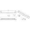 Lumitec Razor Light Bar - Spot - Black Housing - Flush Mount [101589]