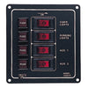 Sea-Dog Aluminum Switch Panel - Vertical - 4 Switch [422010-1]
