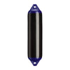 Polyform F-1 Twin Eye Fender 6" x 24" - Black [F-1 BLACK]