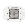Black Oak 2" Marine Flush Mount LED Pod Light - Diffused Optics - White Housing - Pro Series 3.0 [2DM-FPOD10CR]